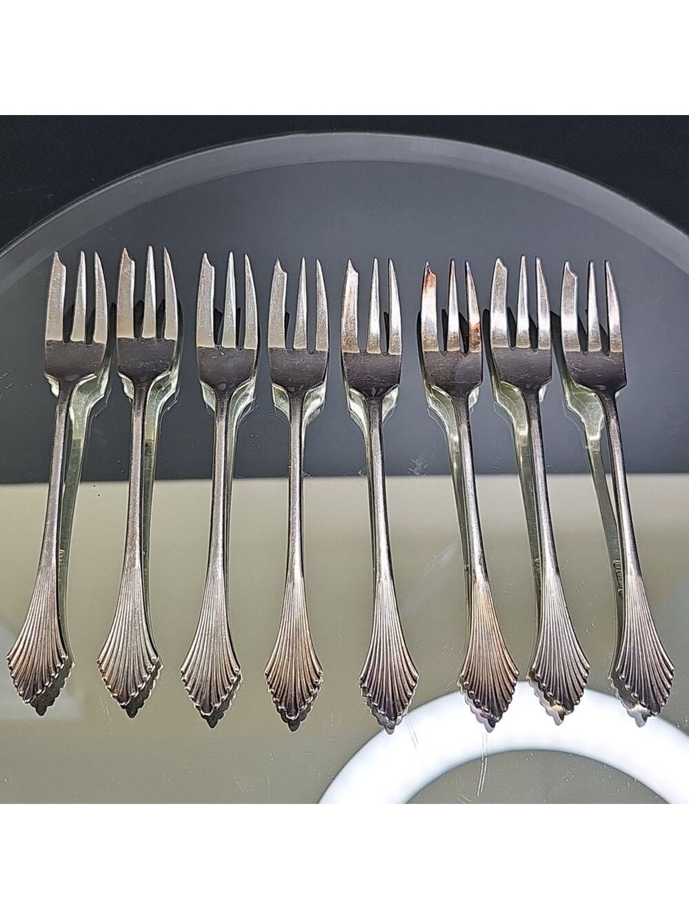 Gero 90 Collectible Forks Set Of 8pcs 5.5inch Netherlands